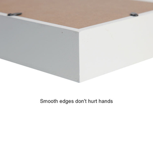 Cajas de madera blanca para dinero, caja de dinero en blanco sin terminar, banco con ventana de vidrio - Product Image 4