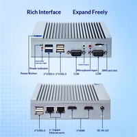 Boîtier de calcul de pointe industriel IA Rockchip RK3588, puissance de calcul NPU 6 TOPS, mini-hôte Android RK3576, décodage vidéo 4K, 8 Go de RAM