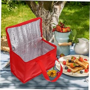 Bolsa de refrigeración con aislamiento térmico grande superventas reutilizable a prueba de fugas para <span class=keywords><strong>Uber</strong></span> Eats Delivery Fish & Lunch bolsa aislada - Product Image 5