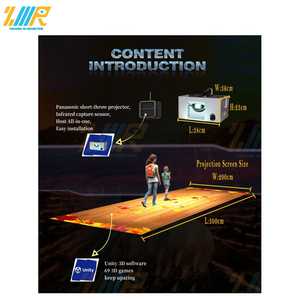 Với 69 trò chơi sàn hệ thống máy chiếu tương tác chiếu sàn tương tác chiếu mặt đất - Product Image 6