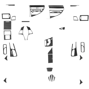 Para <span class=keywords><strong>Lexus</strong></span> <span class=keywords><strong>Rx</strong></span> <span class=keywords><strong>450H</strong></span> RX450H 2013 fibra de carbono <span class=keywords><strong>Interior</strong></span> pegatina embellecedora completa Dash LHD/RHD Bodykit - Product Image 1