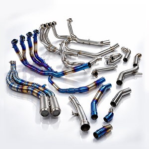 Edelstahl-Auspuffrohr Auspuff-Verbindungsrohr Mittelrohr für <span class=keywords><strong>CB650F</strong></span> <span class=keywords><strong>CB650F</strong></span> <span class=keywords><strong>ABS</strong></span> 35KW - Product Image 2