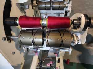 Machine à bobiner semi-automatique à grande vitesse de précision Yishuo pour fil à coudre, <span class=keywords><strong>enrouleur</strong></span> conique avec moteur <span class=keywords><strong>220V</strong></span> 1.2KW, composant principal - Product Image 4