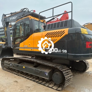 Excavatrice sur chenilles Hyundai R300LC-9S 330LC-9S d'occasion de haute qualité, modèle 2024, 30 tonnes, moteur, boîte de vitesses, pompe, pour travaux de construction - Product Image 4