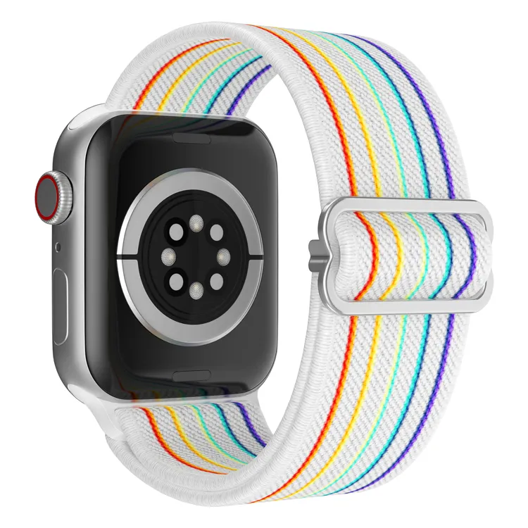 ESEEKGO – bracelet de montre intelligente série 6 d'été, en Nylon, pour Apple Iwatch 44