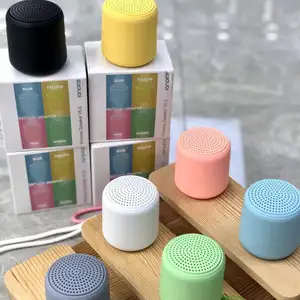 Bestseller Mini TWS Lautsprecher Outdoor wasserdicht Macaron drahtlose tragbare Lautsprecher wenig Spaß Mini Tws Lautsprecher