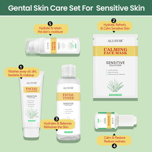 <span class=keywords><strong>Crème</strong></span> calmante pour peau sensible, cosmétiques de beauté, naturel, apaisant, rouge, hyadation, réparation du visage, <span class=keywords><strong>crème</strong></span> et Lotion, marque privée - Product Image 5