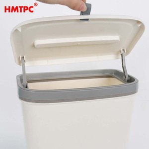 HMTPC Wall Mounted Trash Can 10L With Lid Kitchen Cabinet Door <b>Storage</b> <b>Bin</b> For Waste Recycling - Product Image 3