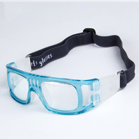 OBAOLAY Lunettes de sport professionnelles anti-impact en caoutchouc souple pour l'extérieur, football, badminton, tennis, lunettes de sport sur ordonnance, basketball