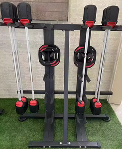 XH-Sports Juego de Barras Ajustables Universales de 1.5m-2.2m para Mujeres/Hombres, 10KG-20KG, Negro+Rojo, Hierro, Goma, Metal, Cartón, Cuerpo/Brazos/Piernas - Product Image 5