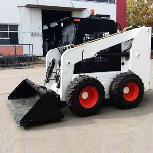 बुनियादी ढांचे के निर्माण, भूमि विकास, क्षेत्र सेवा और ग्राउंड स्किड स्टीड लोडर के लिए शक्तिशाली कॉम्पैक्ट लोडर - Product Image 4