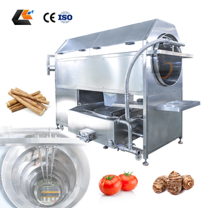Máquina de lavado de rodillos <span class=keywords><strong>para</strong></span> longan, jengibre, albaricoques, tripas de res, tomates y verduras - Product Image 2