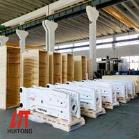 Huitong Martillo hidráulico 3156 KG Tipo superior para excavadoras de 30-40 toneladas OEM con certificado CE Motor como componente central