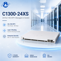 Oferta Especial: Switch Catalyst C1300-24XS 20x10G SFP+ 4x10G Combo Rack para Centro de Datos/Sala de Servidores, 24 Puertos 10gbps L3