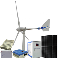 Prix de l'éolienne à bas régime 5kw 10kw 15kw 20kw produits de ventilateur de puissance de l'éolienne à axe horizontal