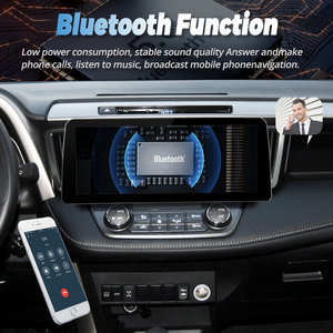 12,3 '1920*720 pantalla <span class=keywords><strong>Android</strong></span> 13 reproductor de vídeo para coche Radio Estéreo para Toyota RAV4 2013-2016 GPS Multimedia Carplay unidad principal 128GB - Product Image 5