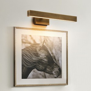 Huiju <b>Lighting</b> <b>Wall</b> Lamp Bronze Copper LED <b>Wall</b> Mounted For Artwork Gallery <b>Lighting</b> - Product Image 1
