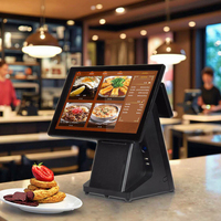 Système de point de vente Android à écran tactile de 15.6 pouces pour restaurant et café caisse enregistreuse tout-en-un