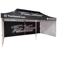 Sunshine Aluminium Cadre Pliant Étanche Gazebo Pop Up Auvent Tente 10x10 10x20 Événement Extérieur Salon Logo Personnalisé