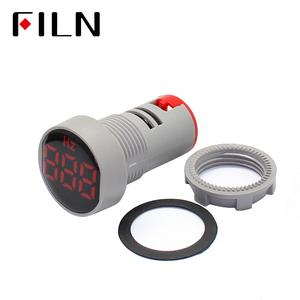 <span class=keywords><strong>Hertz</strong></span> medidor Digital de luz de plástico 22mm 12v Panel verde rojo blanco Led azul LED Color en tiempo de entrada horas indicador de la lámpara - Product Image 6