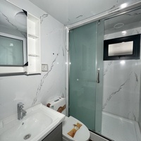 Casa prefabbricata mobile staccabile portatile di 10FT 20 FT 30FT 40FT con 3 camere da letto e servizi igienici