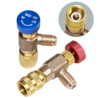 Valve de sécurité pour climatiseur Plus, outil en fluorure, nouveau véhicule d'énergie Plus, connecteur de réfrigérant liquide pour Tesla BYD