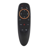Télécommande Vocale G10S Approvisionnement Usine Souris d'Air Sans Fil 2.4G Gyroscope Apprentissage IR pour Boîtier Smart TV