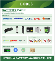 Batterie de vélo électrique Silver Fish SSE-014 36V 48V 52V, pack de batteries lithium 18650 pour tube diagonal, BMS intelligent, certifiée CE, OEM ODM