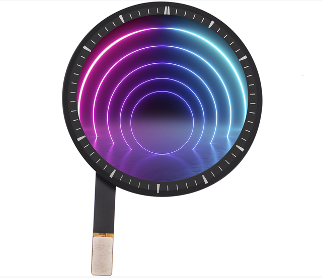 1.43inch amoled lcd module Free View 466x466 resolution QSPI interface round oled display