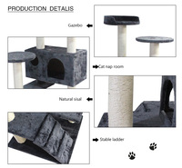 Tour d'arbre à chat à gratter de haute qualité, vente en gros,