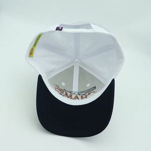 Gorras de Béisbol de 6 Paneles con Visera Curva de Algodón Personalizadas de Buena Calidad, en 2 Tonos de Color, con Logotipo Bordado Plano - Product Image 5