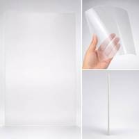 Lámina de Celuloide de Alta Claridad con Patrón de Cuadrícula Fina, Ideal para Cubiertas Protectoras, Lentes y Ventanas de Instrumentos de Precisión