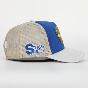 الجملة مخصص 5 لوحة عالية الجودة رجل رغوة شبكة قبعة سائق الشاحنة ، قصيرة بيل المطبوعة شعار Gorras كاب - Product Image 5