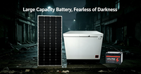 Frigorifero-Congelatore Commerciale a Energia Solare da 900L per Applicazioni Off-Grid, in Acciaio Inox, ad Alta Efficienza Energetica, OEM