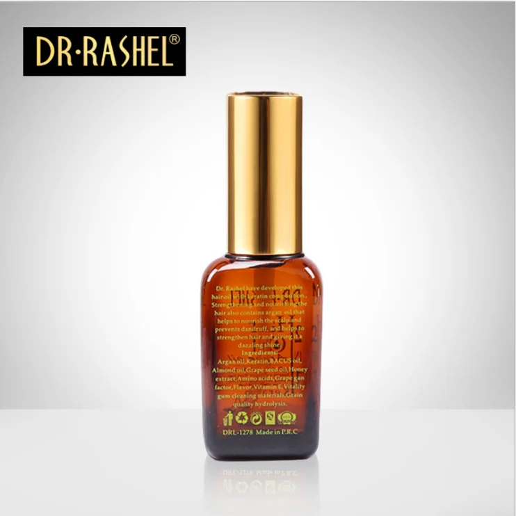 2021 Dr rashel High quality 1278 effective hair growth essential oil 2 in 1 argan oil hair oil