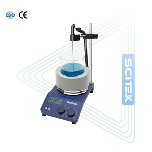 Agitateur magnétique de type veste chauffante SCITEK, manteau chauffant, affichage LCD de vitesse/température. Affichage 200–1500 tr/min Température auto-calibrée - Product Image 3