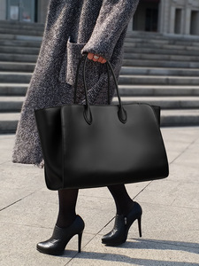 Bolsos de Mano de Cuero Genuino para Mujer, Bolsos de Hombro de Gran Capacidad, Bolsos de Moda Personalizados, Venta al Por Mayor de Fábrica - Product Image 3