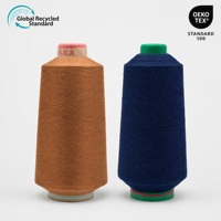 Fil élastique doux 100% Nylon 6 DTY teint, anti-boulochage, pour le tricot à la main et la couture