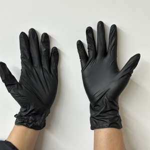Vente en gros de gants de cuisine synthétiques jetables en <span class=keywords><strong>vinyle</strong></span> nitrile pour salon de tatouage gants de cuisine sans poudre en <span class=keywords><strong>vinyle</strong></span> et nitrile - Product Image 2