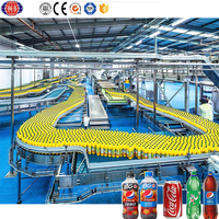 Full Set Automatische Aluminium Drank Productielijn Vruchtensap Drank Soda Water Vullijn