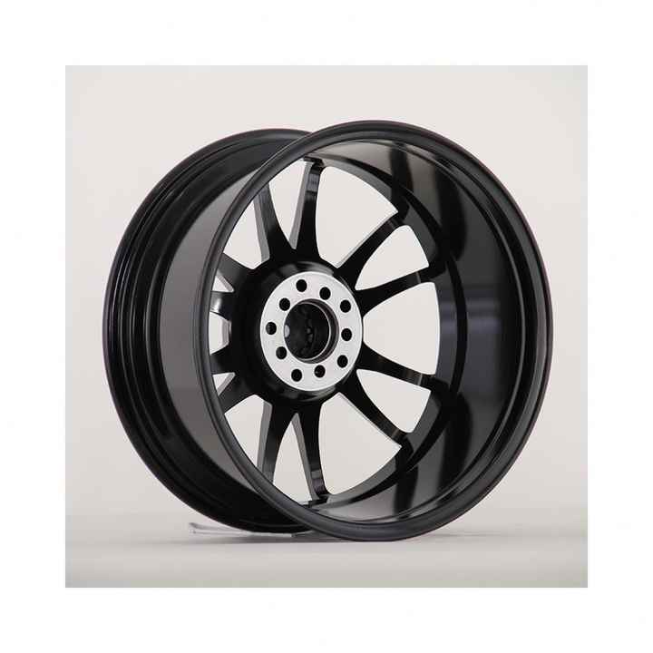 รุ่นลิมิเต็ดสีดำ17*7.5 18*8.0ขอบล้อแม็ก73.1 PCD 5*114.3 CB 72.6สำหรับเทสลาฮอนด้า