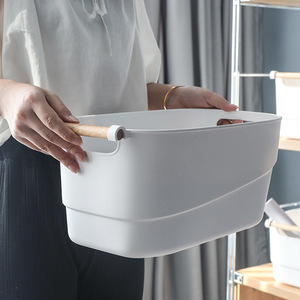 Caja de almacenamiento de escritorio para el hogar, caja organizadora, cesta, baño, cocina, inodoro, caja de plástico, contenedor diverso - Product Image 5