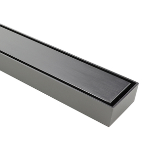 80mm Reversible Cover Tile <strong>Insert</strong> Grate <strong>Invisible</strong> Rectangular <strong>Drain</strong> Stainless Steel Linear Shower <strong>Floor</strong> <strong>Drain</strong> - Product Image 3