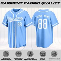 Jersey bisbol kancing kustom, pakaian olahraga Softball tim Gambar jahit Nomor nama untuk Pria Wanita Anak laki-laki