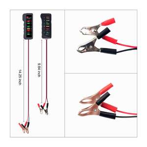 Testeur d'alternateur numérique universel 12V 6 affichage LED outil de Diagnostic de voiture réparation automatique détecteur de défaut de voiture testeur de batterie - Product Image 3