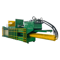Presse à vêtements hydraulique entièrement automatique, compacteur textile horizontal