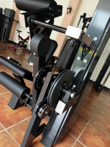 Macchina per arricciare le gambe con doppia attrezzatura da palestra selettiva per l'esercizio - Product Image 3
