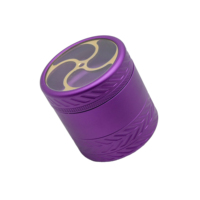 Nouveau Broyeur en Aluminium Breveté 63mm en Alliage 6063 à 26 Dents, Fabricant de Machines à Broyer, Vente en Gros d'Accessoires pour Fumeurs
