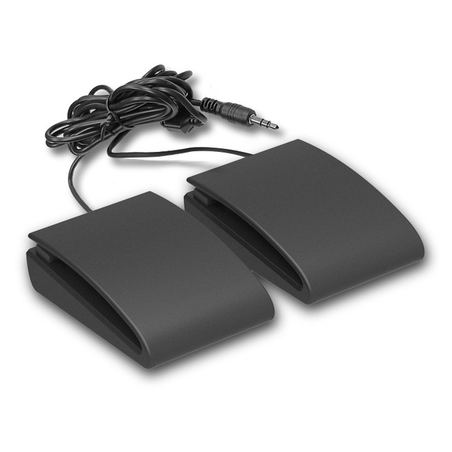 New Double Sustain Pedal for Electronic Drums Keyboards Synthesizers and MIDI Keyboards