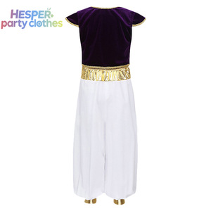Disfraz Realista de Príncipe Aladín Unisex HESPER para Halloween y Cosplay con Top y Vestido para Niños y Niñas Inspirado en la Película - Product Image 2